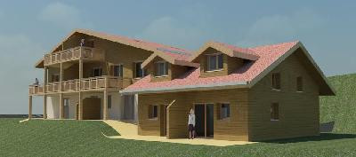 LA BRESSE, programme neuf de 6 appts F3 av balcon ou terrasse